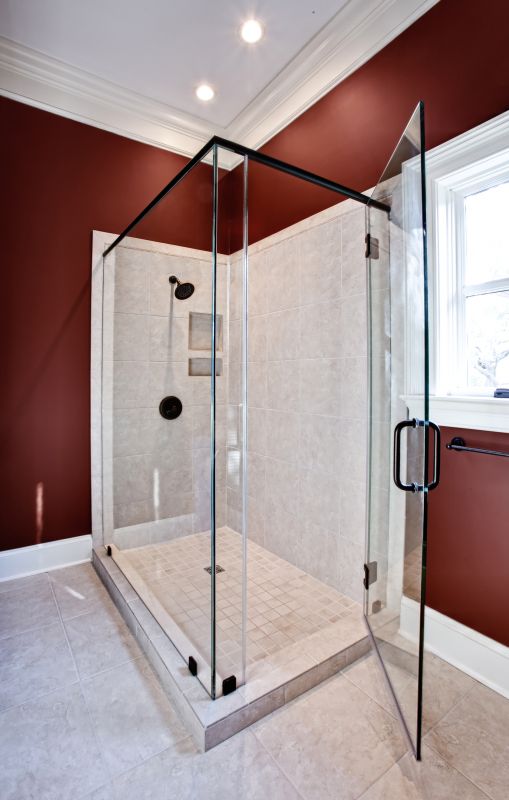 Elegant Enclosure with Frameless Glass