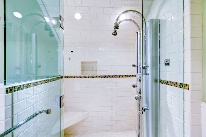 Luxury Shower with Multiple Sprays